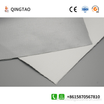 Grey single-sided silicone tela